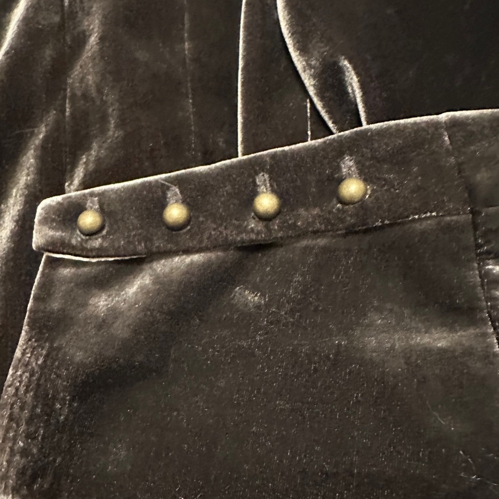 Elliott Lauren Brown Velvet Blazer - Picture 6 of 6